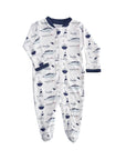 Boats Zipper Footie