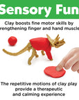 Create with Clay Dinosaurs - DIY Craft for Kids