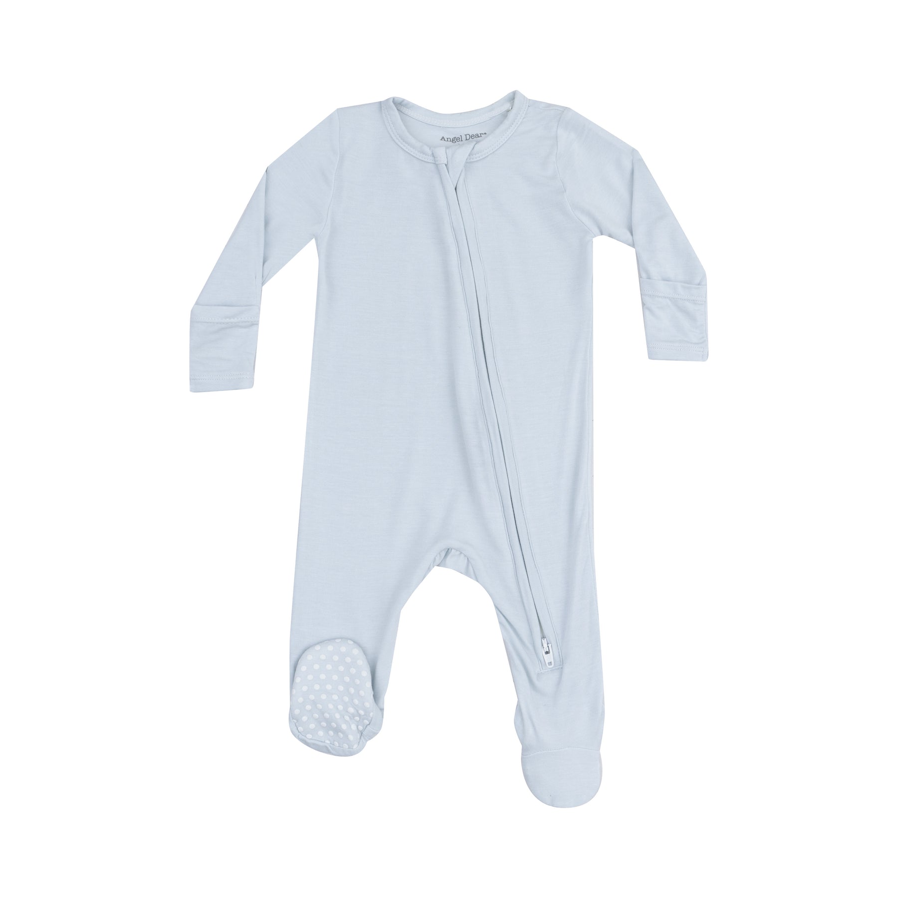 Classic Blue 2 Way Zipper Footie