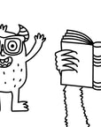 My First Big Coloring Book of Monsters
