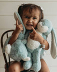 Little Nibble 12" Floppy Bunny - Stormy Blue