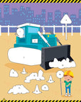 Trucks & Diggers: Sticker Art & Coloring