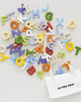 Wooden Alphabet Set & Bag