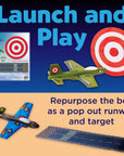 Stunt Squadron Foam Flyers Airplane Craft Kit for Kids