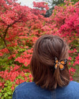 Hand-painted Mini Monarch Butterfly Claw Hair Clip | Eco-Friendly