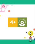 Coloring Book with Stickers: Monsters