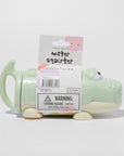 Water Squirters Crocodile Pastel Green