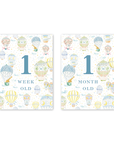 Balloon Festival Milestone Cards