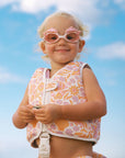 Kids Pink Dolphin Swim Goggles