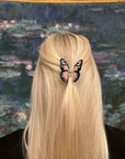 Hand-painted Mini Monarch Butterfly Claw Hair Clip | Eco-Friendly