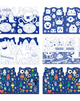 Coloring Book with Stickers: Monsters
