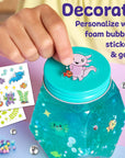 Make an Axolotl Glowing Aquarium Craft for Kids
