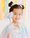 Mermaid Heart Wand - Kids Dress Up Wand - Summer Fun