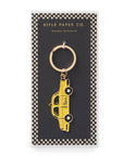 New York Enamel Taxi Keychain