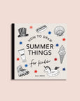 Summer Things: How to Draw Books for Kids (Summer Activity)