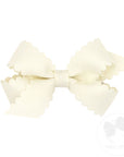 Small Scallop Edge Bow