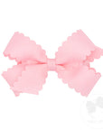 Small Scallop Edge Bow