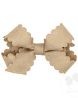 Small Scallop Edge Bow