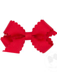 Small Scallop Edge Bow