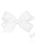 Small Scallop Edge Bow