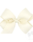 Medium Scallop Edge Bow