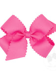 Medium Scallop Edge Bow
