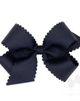 Medium Scallop Edge Bow
