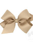 Medium Scallop Edge Bow