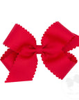 Medium Scallop Edge Bow