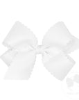 Medium Scallop Edge Bow