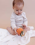Muslin Swaddle Bee Baby Organic Blanket Gift Honey Bear