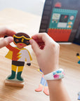 Superheroes Magnetic Dress Up Set