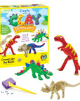 Create with Clay Dinosaurs - DIY Craft for Kids