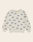 Organic Cotton Grand Dog Ecru Sweatshirt