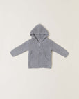 Barefoot Dreams Dove Gray Infant Hoodie