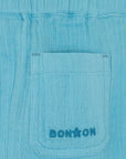 Bonton Blue Fish Muslin Pant