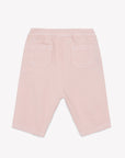 Rose Pink Pull on Denim Pants