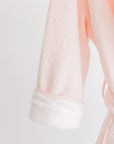 Jacquard Bows Bathrobe