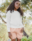 Ivory Open Knit Cardigan