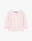 Tartine et Chocolat Pink Embroidered Cardigan