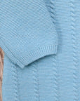 Tartine et Chocolat Cableknit Aqua Knit Romper