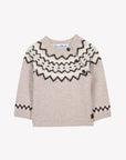 Tan Fair Isle Sweater