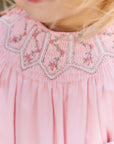 Tartine et Chocolat Pink Fine Corduroy Dress