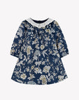 Tartine et Chocolat Navy Floral Liberty Print Dress