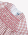 Tartine et Chocolat Pink Gingham Smocked Dress