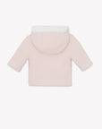 Pink Cotton Cashmere Baby Jacket