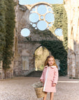 Tartine et Chocolat Pink Tweed Coat