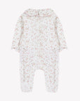 Tartine et Chocolat Floral Pointelle Cotton Romper