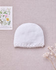 Ivory Cotton Cashmere Baby Hat