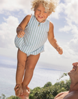 Tamarin Stripe Terry Cloth Romper